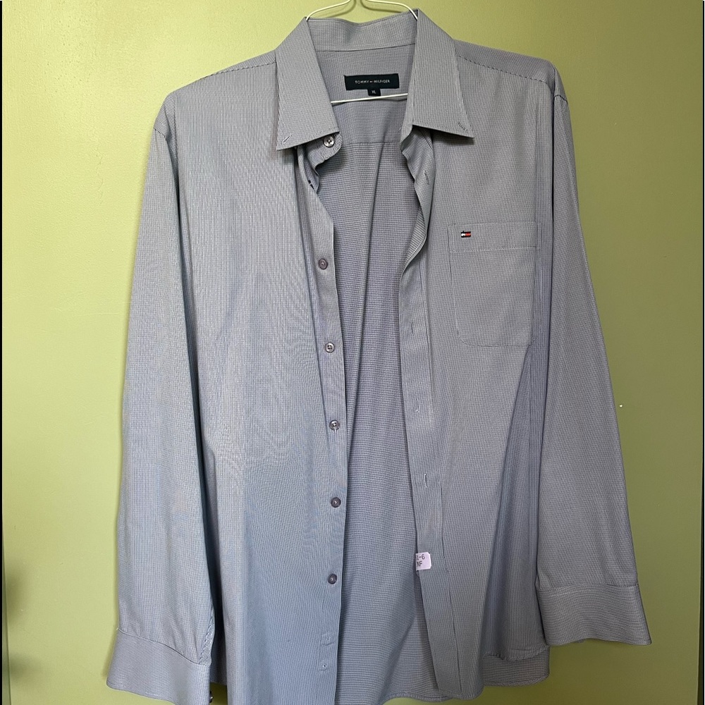 Tommy Hilfiger Botton Down Shirt Purple